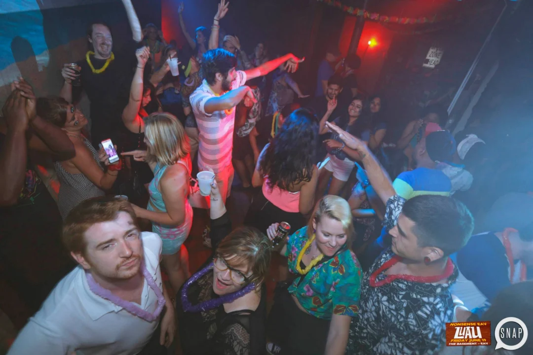 Nonsense EAV Luau, June 19. Come to our events, they're ridiculous. Photos by Oh Snap Kid.