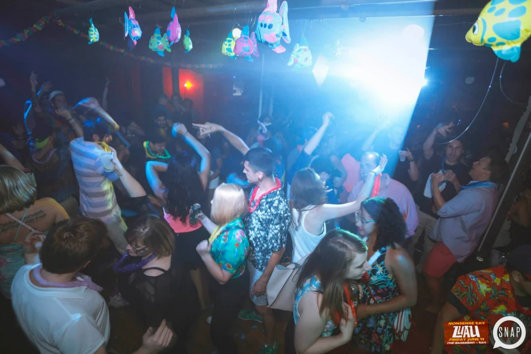 Nonsense EAV Luau, June 19. Come to our events, they're ridiculous. Photos by Oh Snap Kid.