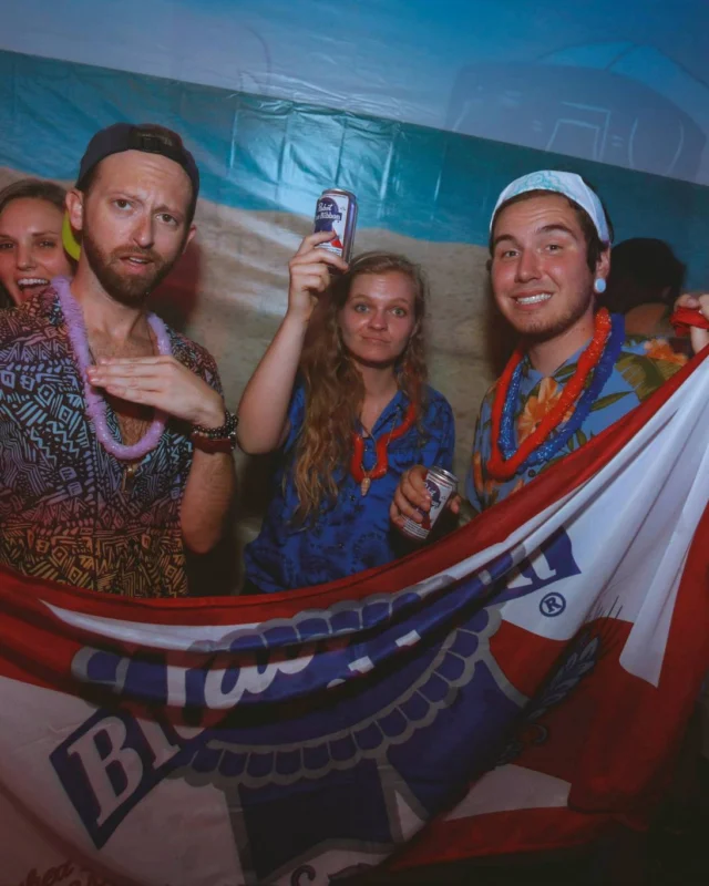 Nonsense EAV Luau, June 19. Come to our events, they're ridiculous. Photos by Oh Snap Kid.