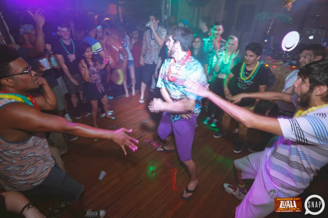 Nonsense EAV Luau, June 19. Come to our events, they're ridiculous. Photos by Oh Snap Kid.