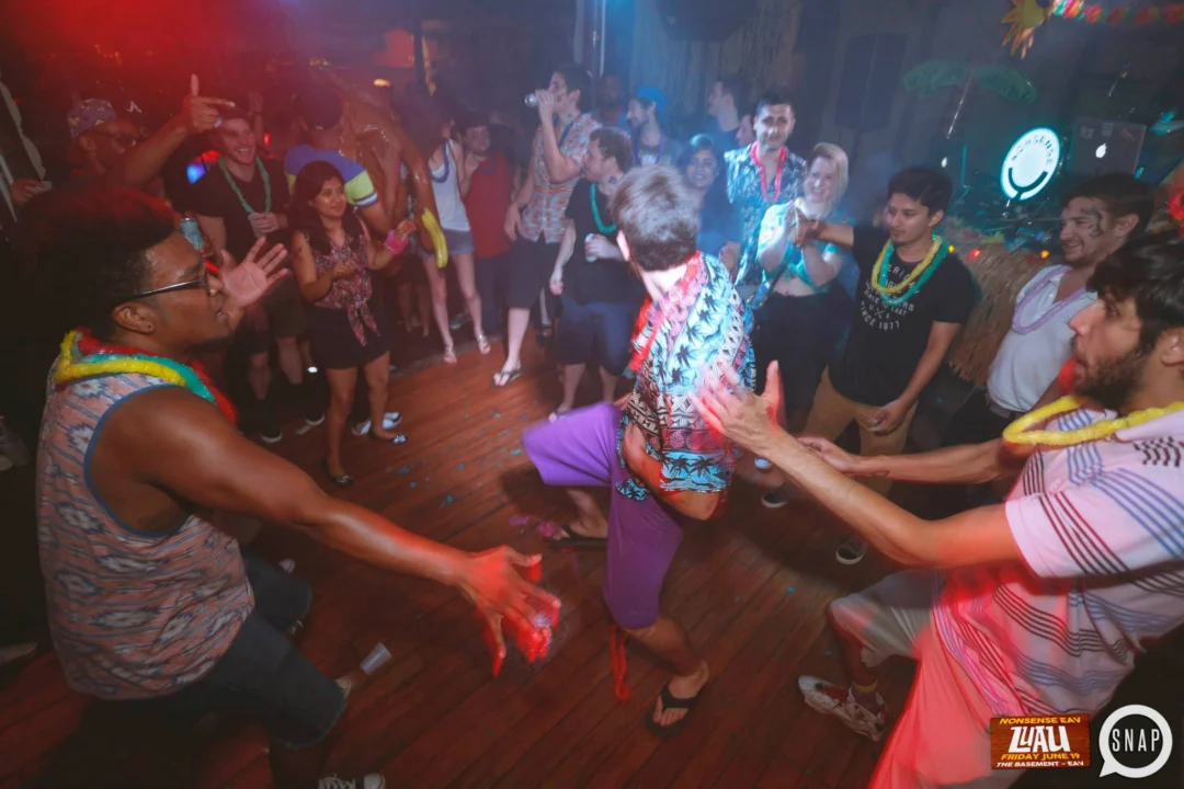 Nonsense EAV Luau, June 19. Come to our events, they're ridiculous. Photos by Oh Snap Kid.