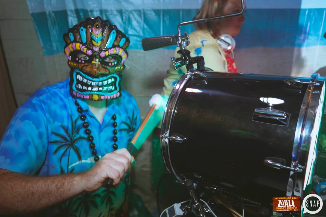Nonsense EAV Luau, June 19. Come to our events, they're ridiculous. Photos by Oh Snap Kid.