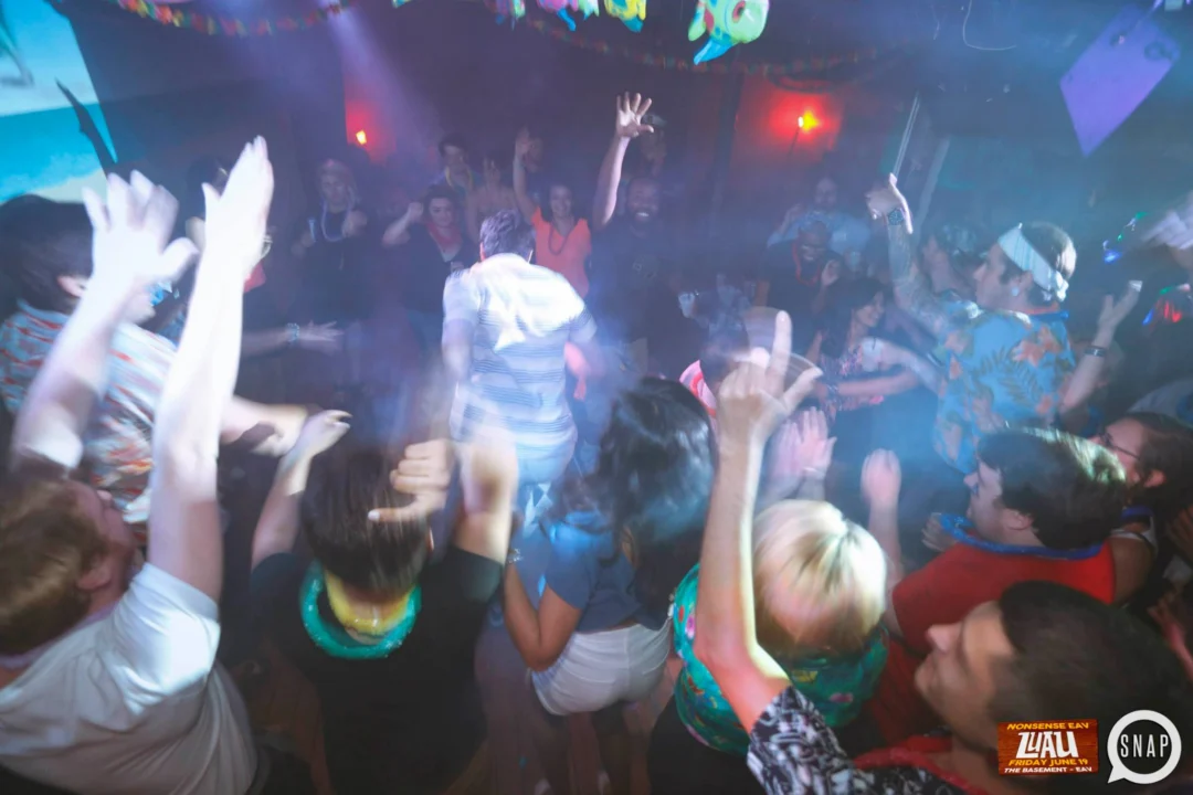 Nonsense EAV Luau, June 19. Come to our events, they're ridiculous. Photos by Oh Snap Kid.