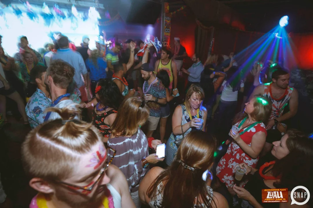 Nonsense EAV Luau, June 19. Come to our events, they're ridiculous. Photos by Oh Snap Kid.