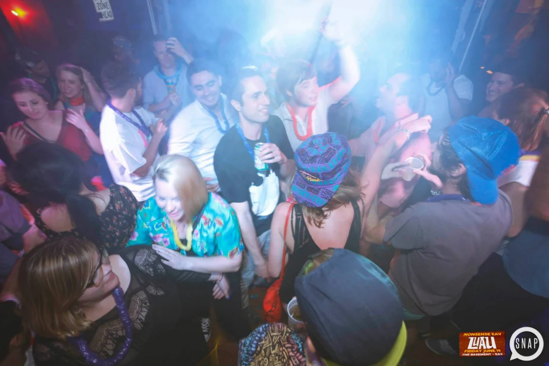 Nonsense EAV Luau, June 19. Come to our events, they're ridiculous. Photos by Oh Snap Kid.