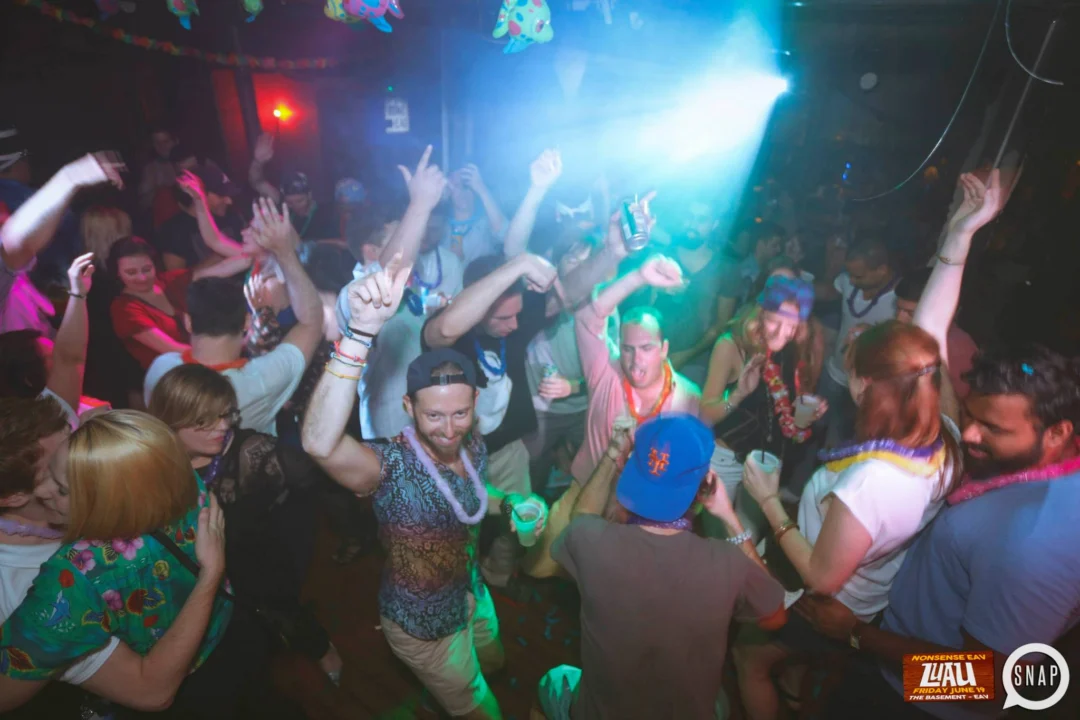 Nonsense EAV Luau, June 19. Come to our events, they're ridiculous. Photos by Oh Snap Kid.