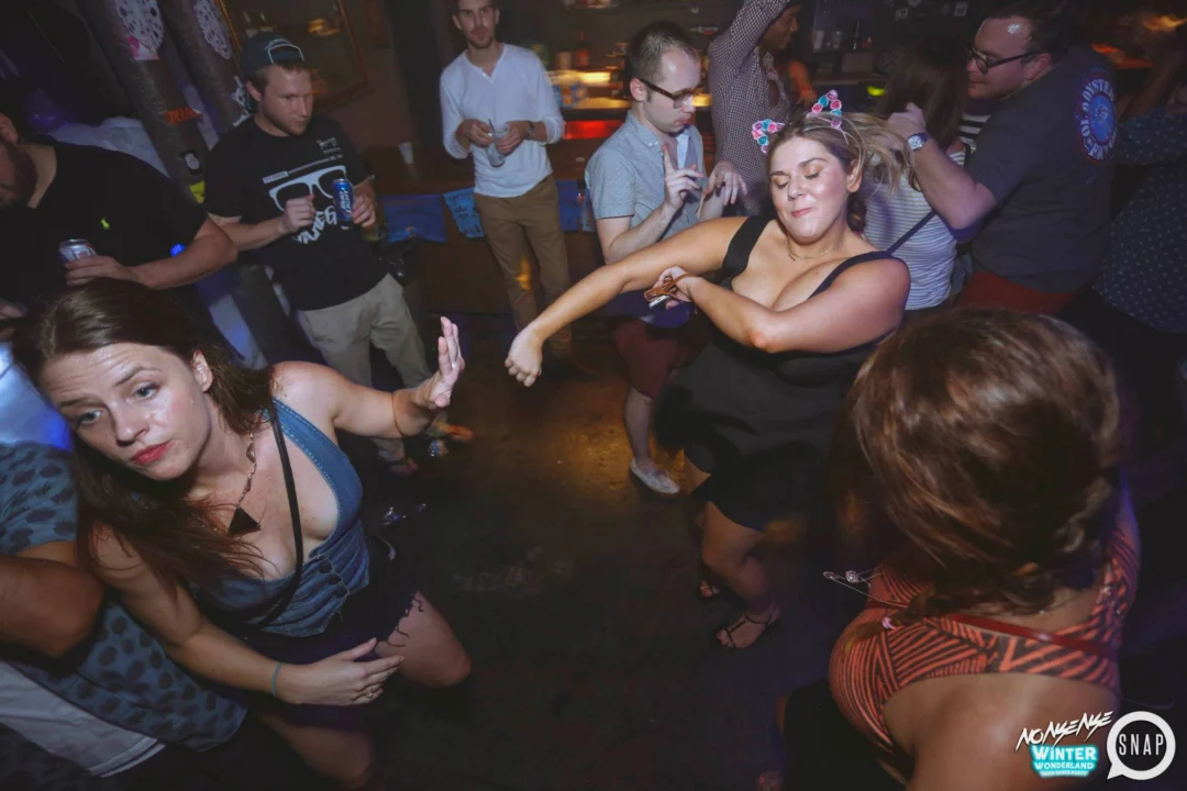 NONSENSE EAV: WINTER WONDERLAND Friday, August 21, 2015. Atlanta's most ridiculous indie dance party - every 3rd Friday of the Month at The Basement in East Atlanta Village.