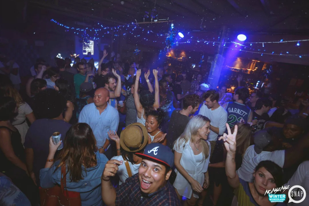 NONSENSE EAV: WINTER WONDERLAND Friday, August 21, 2015. Atlanta's most ridiculous indie dance party - every 3rd Friday of the Month at The Basement in East Atlanta Village.