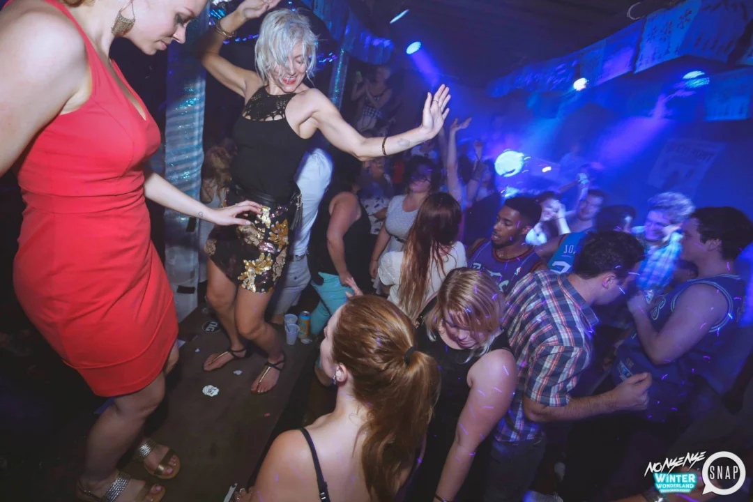 NONSENSE EAV: WINTER WONDERLAND Friday, August 21, 2015. Atlanta's most ridiculous indie dance party - every 3rd Friday of the Month at The Basement in East Atlanta Village.