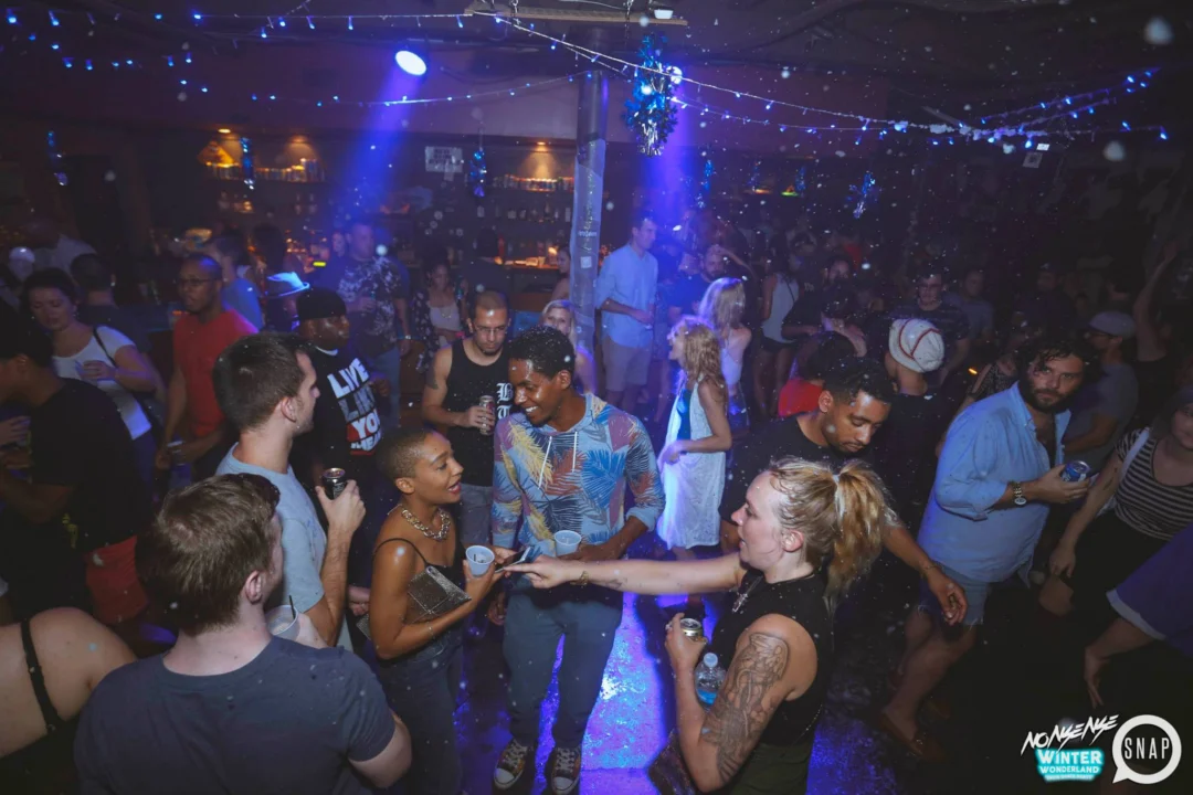 NONSENSE EAV: WINTER WONDERLAND Friday, August 21, 2015. Atlanta's most ridiculous indie dance party - every 3rd Friday of the Month at The Basement in East Atlanta Village.
