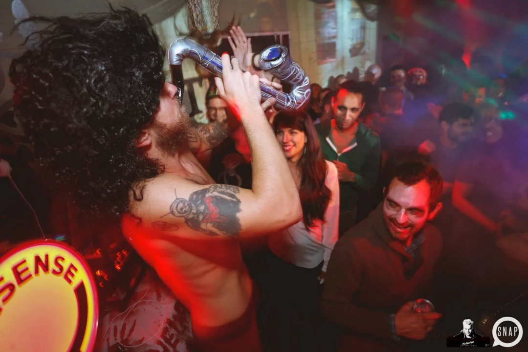 Nonsense EAV: Lost Boys (and Girls). Friday October 16, 2015 at the Basement in East Atlanta. Atlanta's most ridiculous dance party. Photo by Oh Snap Kid.