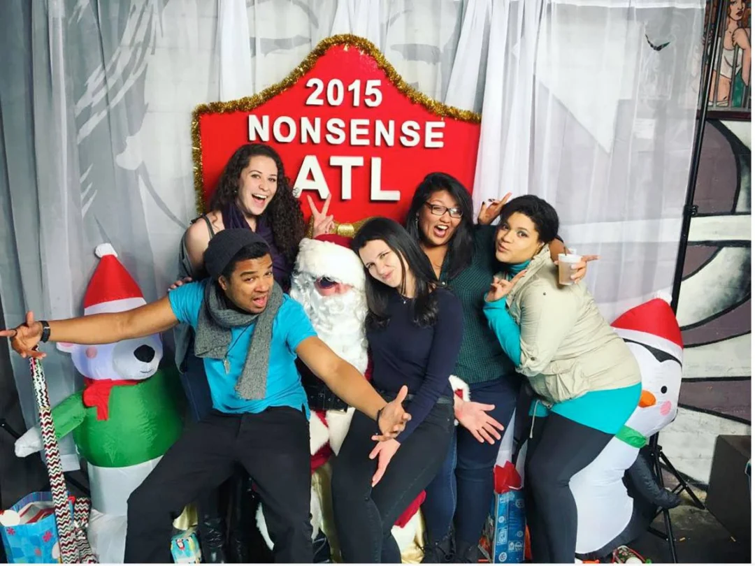 Nonsense EAV: Christmas DANCE Party! BEST HOLIDAY PARTY EVER! Kimber, Fuller, Santa, Santa's Helper and so many incredible people had the time of their lives. Good times!