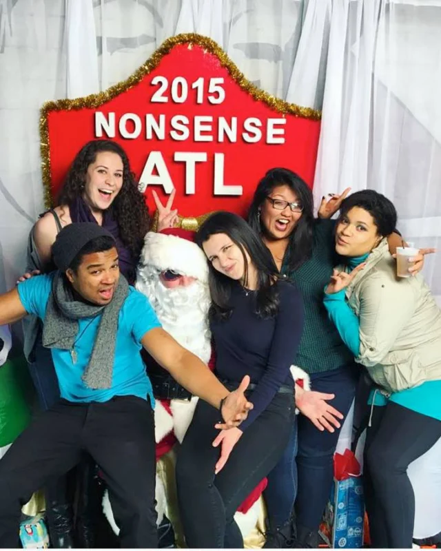 Nonsense EAV: Christmas DANCE Party! BEST HOLIDAY PARTY EVER! Kimber, Fuller, Santa, Santa's Helper and so many incredible people had the time of their lives. Good times!