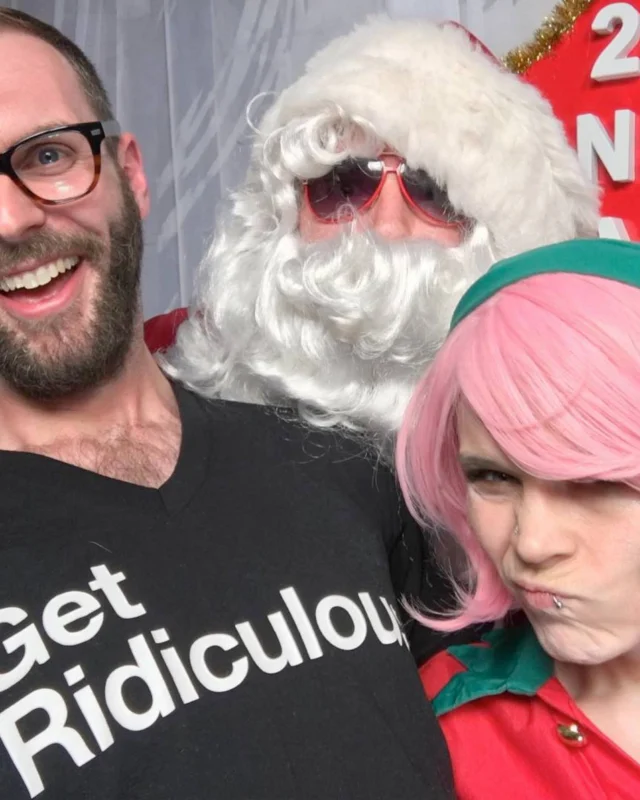 Nonsense EAV: Christmas DANCE Party! BEST HOLIDAY PARTY EVER! Kimber, Fuller, Santa, Santa's Helper and so many incredible people had the time of their lives. Good times!