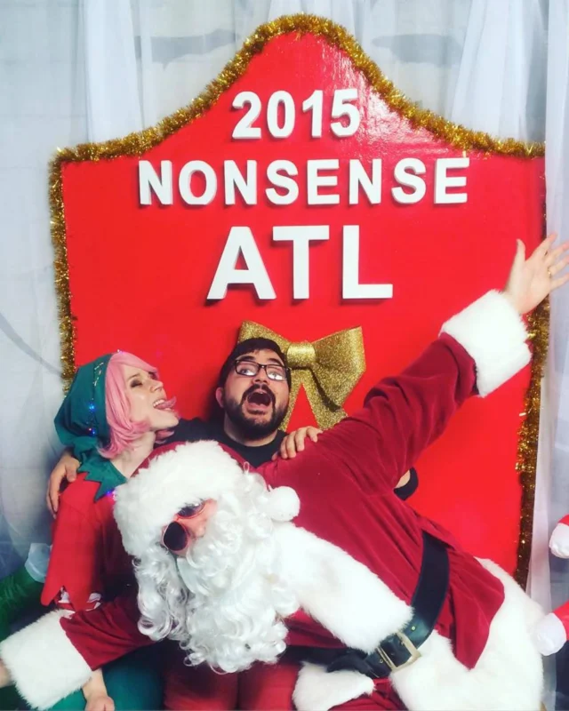 Nonsense EAV: Christmas DANCE Party! BEST HOLIDAY PARTY EVER! Kimber, Fuller, Santa, Santa's Helper and so many incredible people had the time of their lives. Good times!