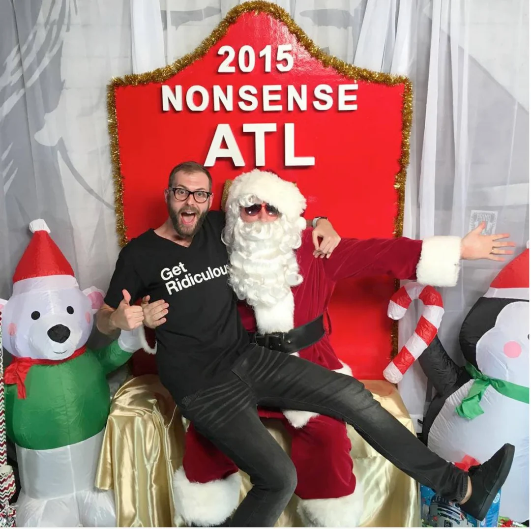Nonsense EAV: Christmas DANCE Party! BEST HOLIDAY PARTY EVER! Kimber, Fuller, Santa, Santa's Helper and so many incredible people had the time of their lives. Good times!