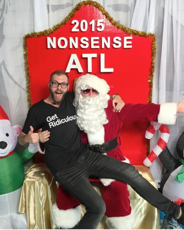 Nonsense EAV: Christmas DANCE Party! BEST HOLIDAY PARTY EVER! Kimber, Fuller, Santa, Santa's Helper and so many incredible people had the time of their lives. Good times!