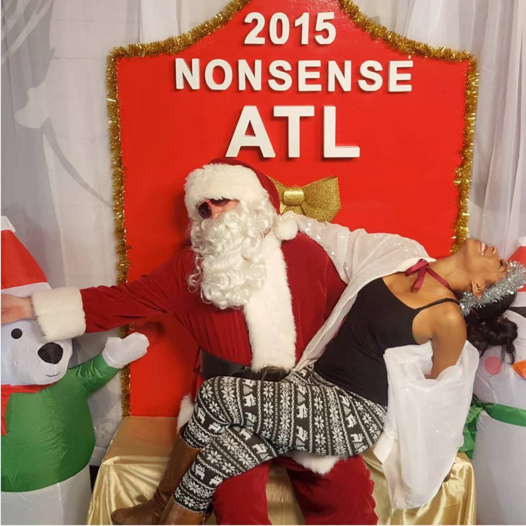 Nonsense EAV: Christmas DANCE Party! BEST HOLIDAY PARTY EVER! Kimber, Fuller, Santa, Santa's Helper and so many incredible people had the time of their lives. Good times!