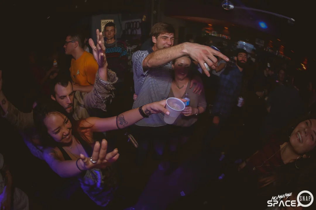 Nonsense EAV - SPACE! January 2016 - Indie/Alternative Dance Party at The Basement, East Atlanta Village. A new theme every month! Photo by Oh Snap Kid