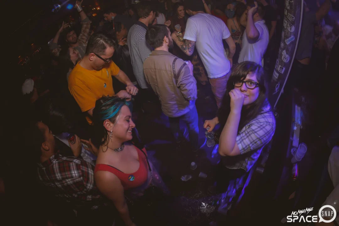 Nonsense EAV - SPACE! January 2016 - Indie/Alternative Dance Party at The Basement, East Atlanta Village. A new theme every month! Photo by Oh Snap Kid