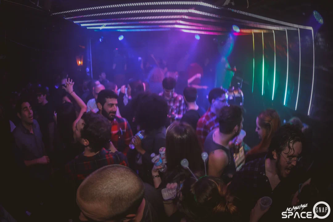 Nonsense EAV - SPACE! January 2016 - Indie/Alternative Dance Party at The Basement, East Atlanta Village. A new theme every month! Photo by Oh Snap Kid