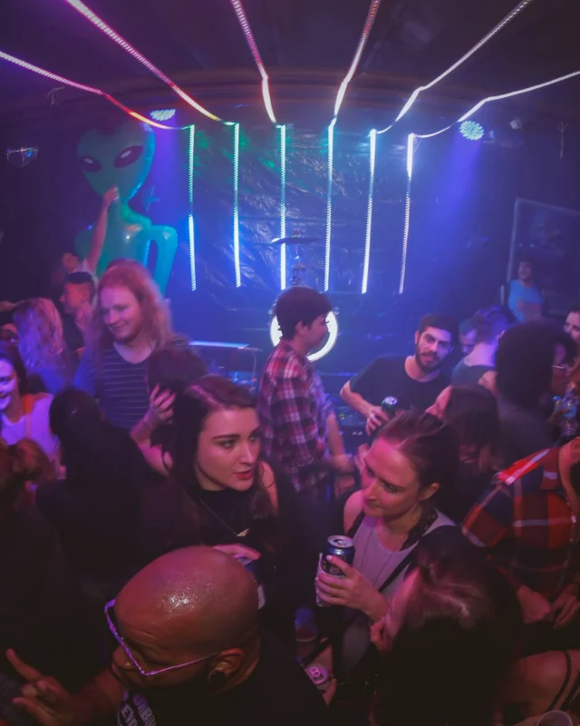 Nonsense EAV - SPACE! January 2016 - Indie/Alternative Dance Party at The Basement, East Atlanta Village. A new theme every month! Photo by Oh Snap Kid