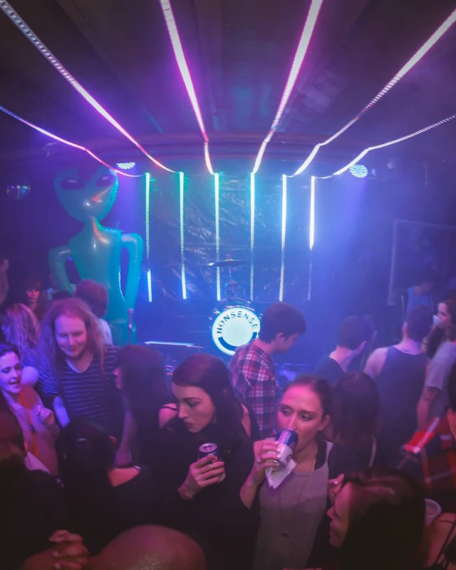 Nonsense EAV - SPACE! January 2016 - Indie/Alternative Dance Party at The Basement, East Atlanta Village. A new theme every month! Photo by Oh Snap Kid