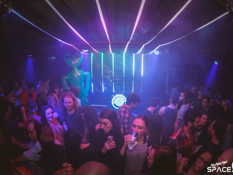 Nonsense EAV - SPACE! January 2016 - Indie/Alternative Dance Party at The Basement, East Atlanta Village. A new theme every month! Photo by Oh Snap Kid