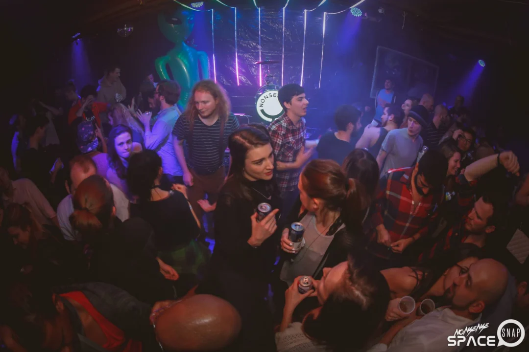 Nonsense EAV - SPACE! January 2016 - Indie/Alternative Dance Party at The Basement, East Atlanta Village. A new theme every month! Photo by Oh Snap Kid