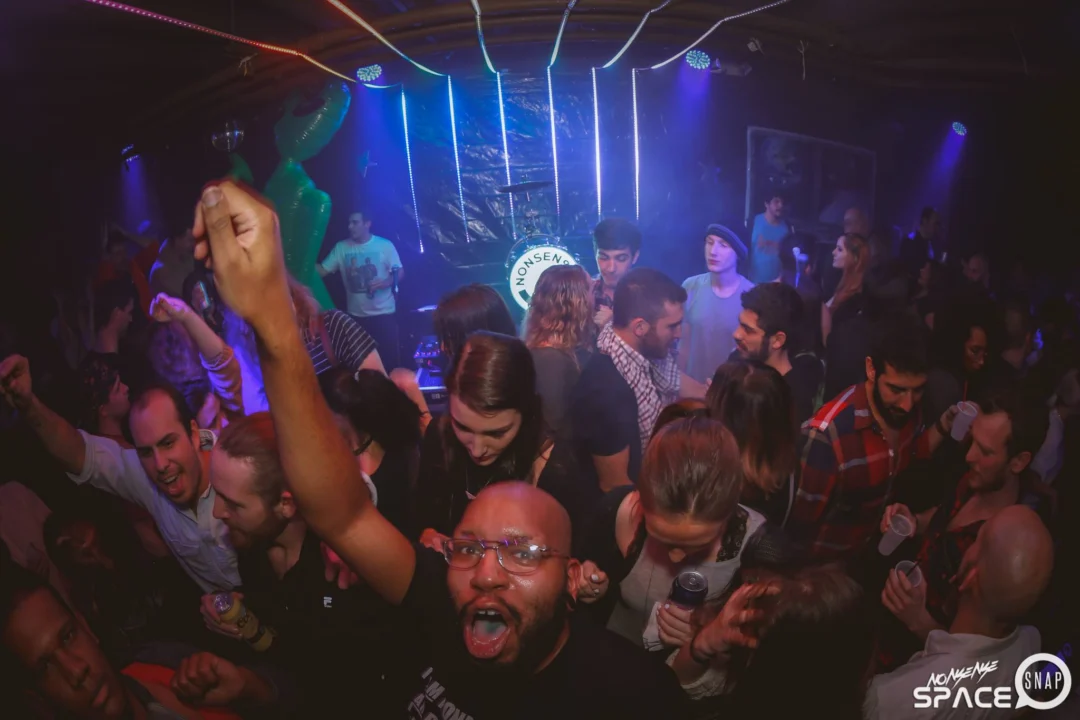 Nonsense EAV - SPACE! January 2016 - Indie/Alternative Dance Party at The Basement, East Atlanta Village. A new theme every month! Photo by Oh Snap Kid