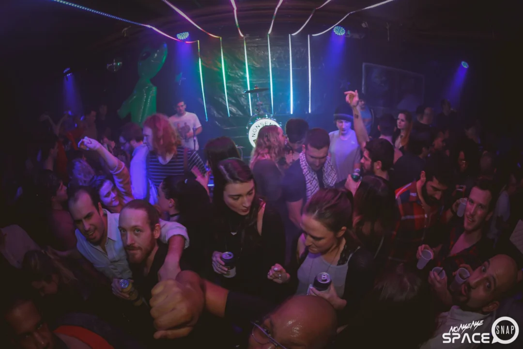 Nonsense EAV - SPACE! January 2016 - Indie/Alternative Dance Party at The Basement, East Atlanta Village. A new theme every month! Photo by Oh Snap Kid
