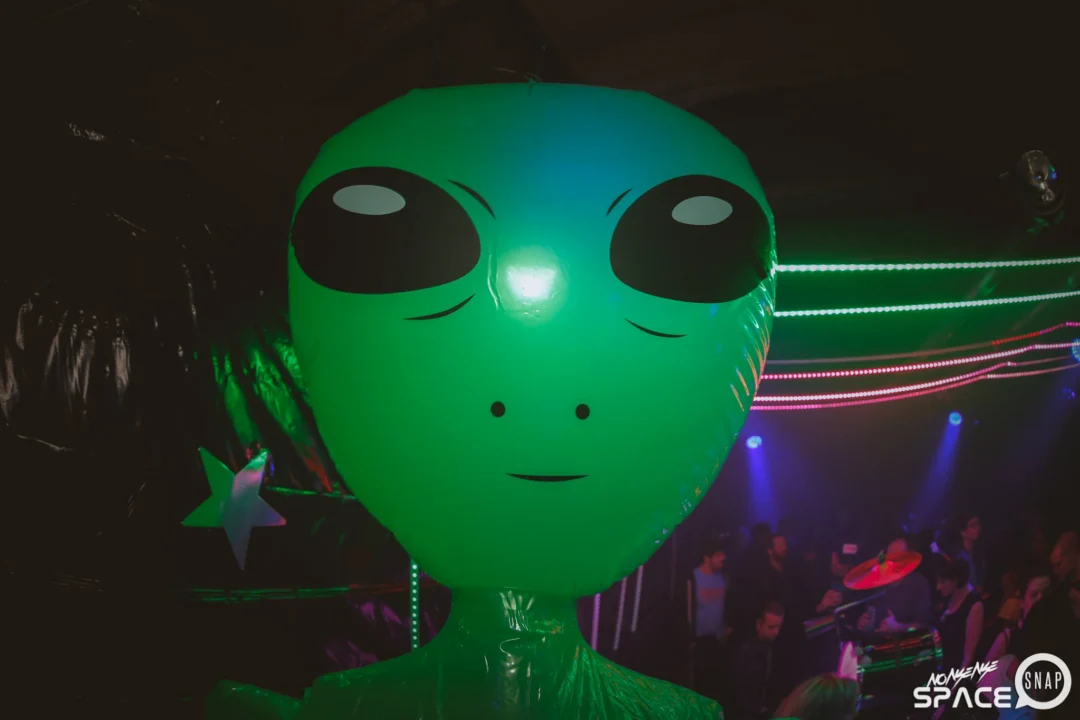 Nonsense EAV - SPACE! January 2016 - Indie/Alternative Dance Party at The Basement, East Atlanta Village. A new theme every month! Photo by Oh Snap Kid
