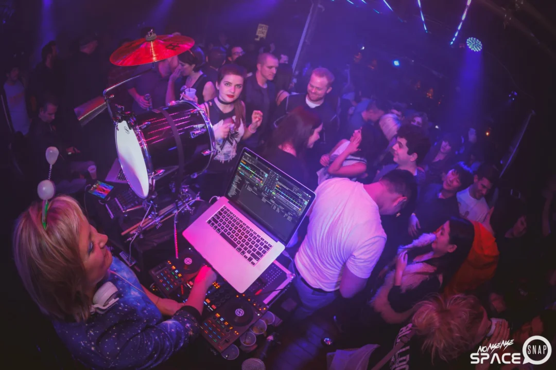 Nonsense EAV - SPACE! January 2016 - Indie/Alternative Dance Party at The Basement, East Atlanta Village. A new theme every month! Photo by Oh Snap Kid