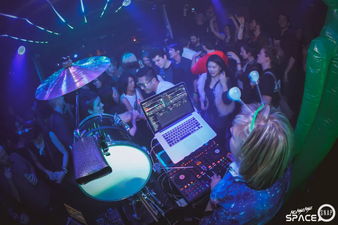 Nonsense EAV - SPACE! January 2016 - Indie/Alternative Dance Party at The Basement, East Atlanta Village. A new theme every month! Photo by Oh Snap Kid
