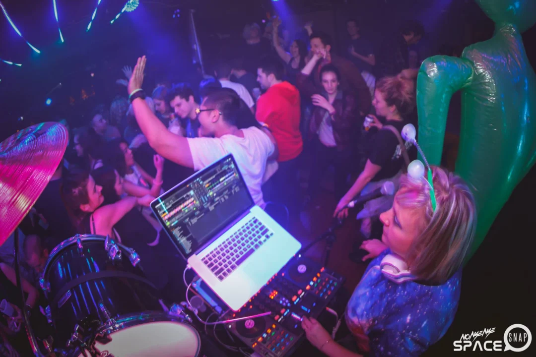 Nonsense EAV - SPACE! January 2016 - Indie/Alternative Dance Party at The Basement, East Atlanta Village. A new theme every month! Photo by Oh Snap Kid