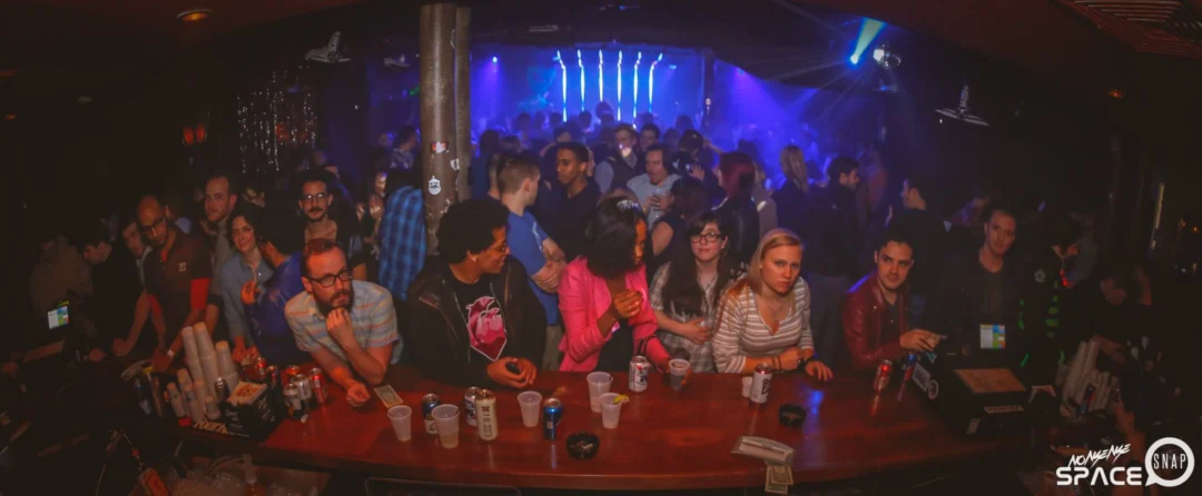 Nonsense EAV - SPACE! January 2016 - Indie/Alternative Dance Party at The Basement, East Atlanta Village. A new theme every month! Photo by Oh Snap Kid