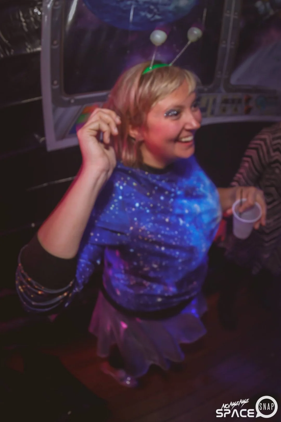 Nonsense EAV - SPACE! January 2016 - Indie/Alternative Dance Party at The Basement, East Atlanta Village. A new theme every month! Photo by Oh Snap Kid