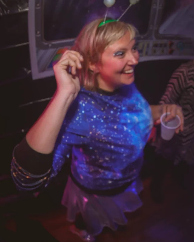 Nonsense EAV - SPACE! January 2016 - Indie/Alternative Dance Party at The Basement, East Atlanta Village. A new theme every month! Photo by Oh Snap Kid
