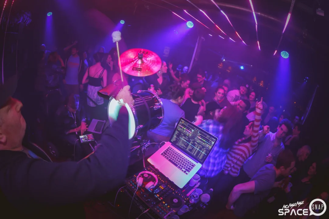Nonsense EAV - SPACE! January 2016 - Indie/Alternative Dance Party at The Basement, East Atlanta Village. A new theme every month! Photo by Oh Snap Kid
