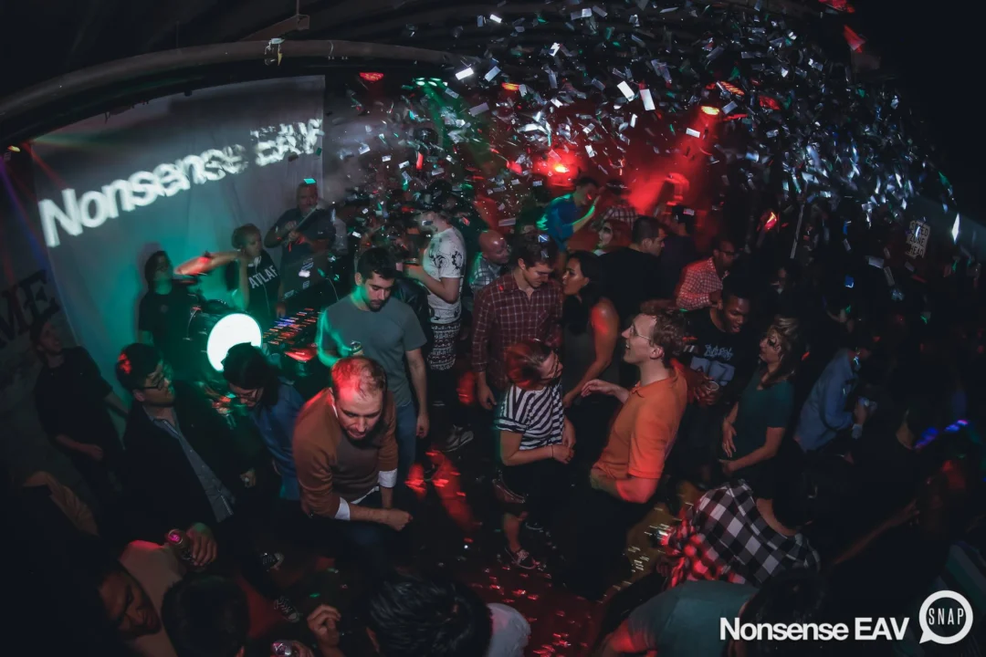 Nonsense EAV - Atlanta's Indie/Alternative Dance Party - Hosted by Kimber! 3rd Friday of Every Month at The Basement in East Atlanta! Photography by Oh Snap Kid!