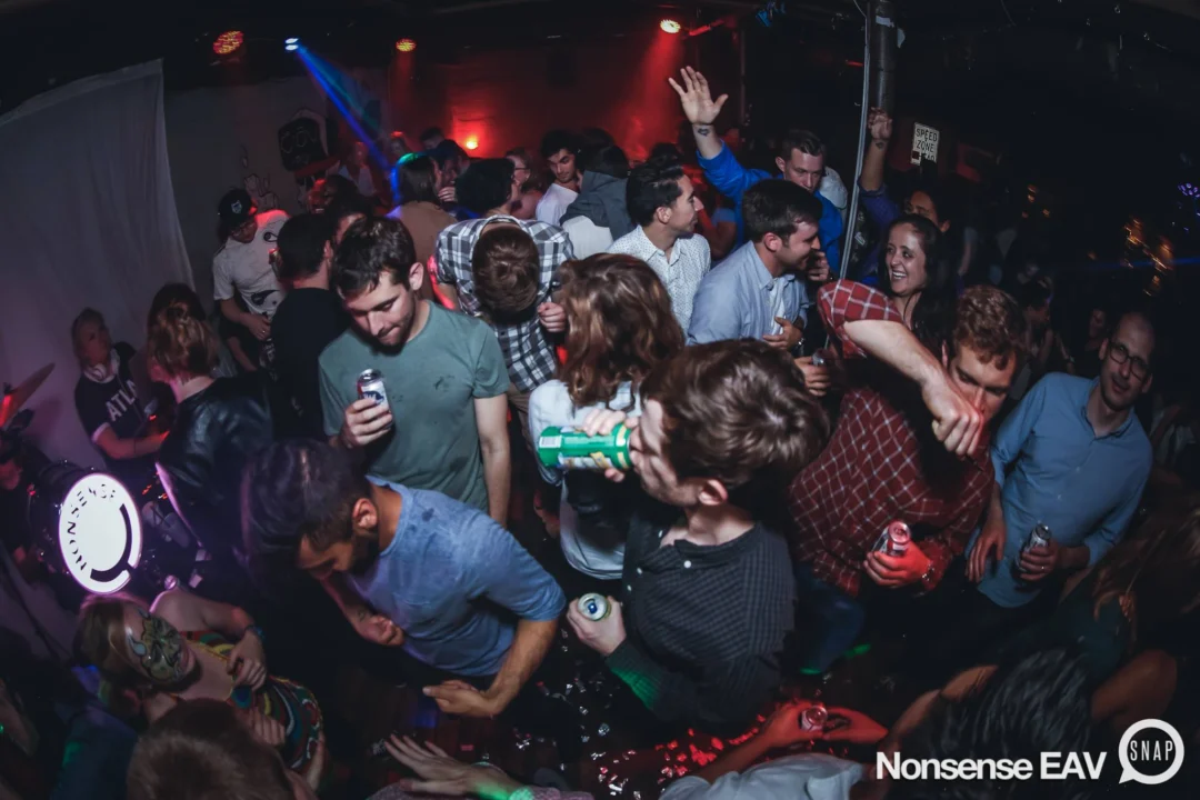Nonsense EAV - Atlanta's Indie/Alternative Dance Party - Hosted by Kimber! 3rd Friday of Every Month at The Basement in East Atlanta! Photography by Oh Snap Kid!