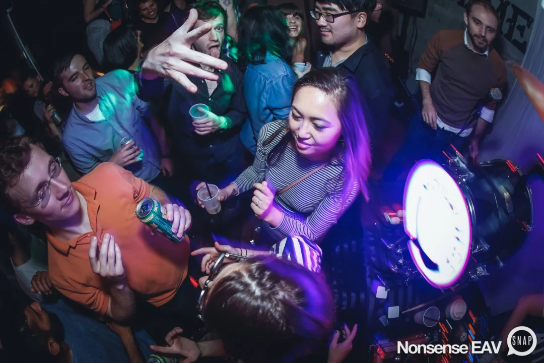 Nonsense EAV - Atlanta's Indie/Alternative Dance Party - Hosted by Kimber! 3rd Friday of Every Month at The Basement in East Atlanta! Photography by Oh Snap Kid!