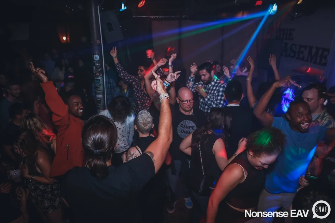 Nonsense EAV - Atlanta's Indie/Alternative Dance Party - Hosted by Kimber! 3rd Friday of Every Month at The Basement in East Atlanta! Photography by Oh Snap Kid!