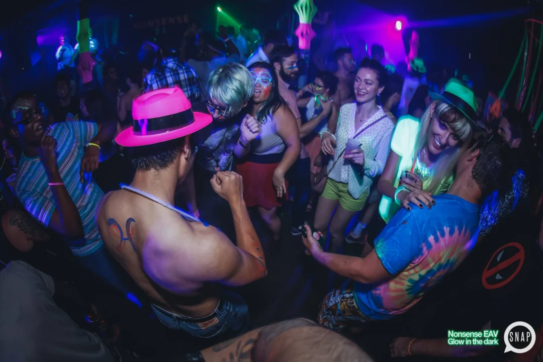 Nonsense EAV: Glow In The Dark! Atlanta's most ridiculous Indie/Alternative Dance Party! 3rd Friday of Every Month at The Basement in East Atlanta Village.