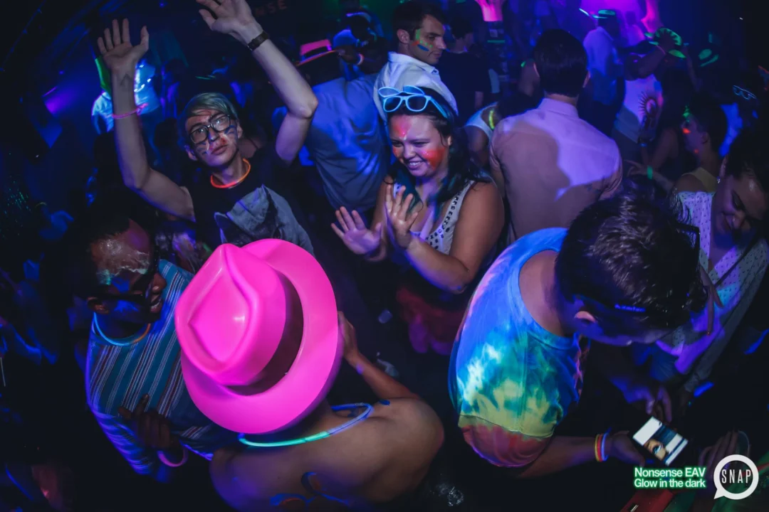 Nonsense EAV: Glow In The Dark! Atlanta's most ridiculous Indie/Alternative Dance Party! 3rd Friday of Every Month at The Basement in East Atlanta Village.
