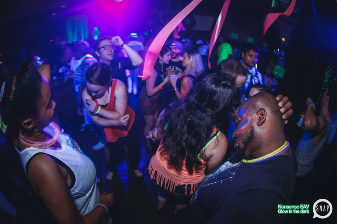 Nonsense EAV: Glow In The Dark! Atlanta's most ridiculous Indie/Alternative Dance Party! 3rd Friday of Every Month at The Basement in East Atlanta Village.
