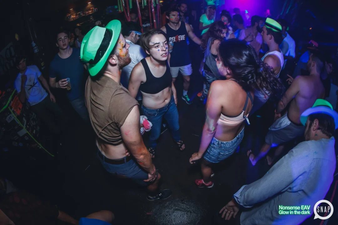 Nonsense EAV: Glow In The Dark! Atlanta's most ridiculous Indie/Alternative Dance Party! 3rd Friday of Every Month at The Basement in East Atlanta Village.