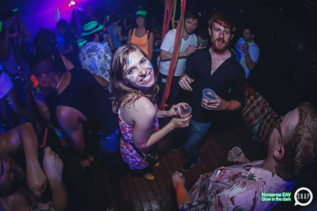 Nonsense EAV: Glow In The Dark! Atlanta's most ridiculous Indie/Alternative Dance Party! 3rd Friday of Every Month at The Basement in East Atlanta Village.