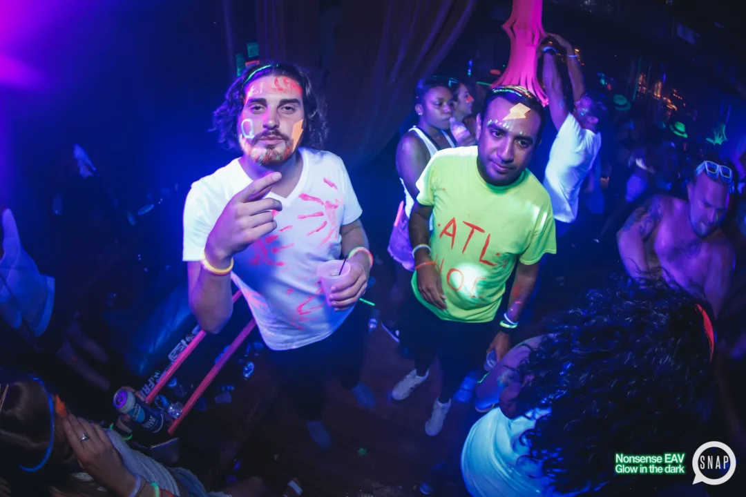 Nonsense EAV: Glow In The Dark! Atlanta's most ridiculous Indie/Alternative Dance Party! 3rd Friday of Every Month at The Basement in East Atlanta Village.