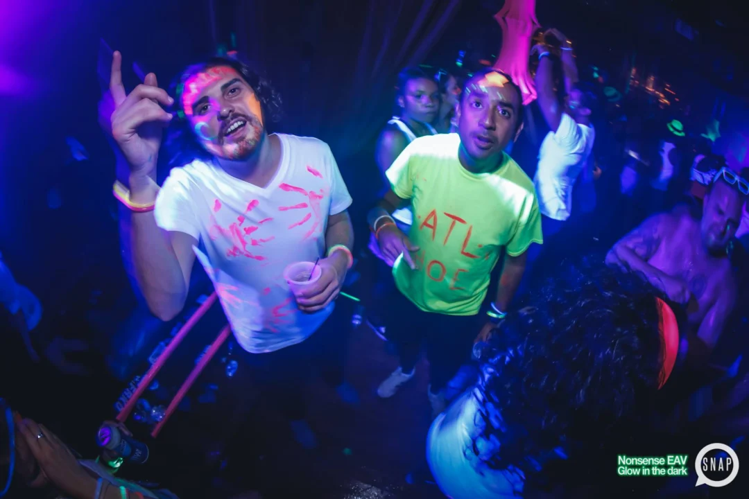 Nonsense EAV: Glow In The Dark! Atlanta's most ridiculous Indie/Alternative Dance Party! 3rd Friday of Every Month at The Basement in East Atlanta Village.